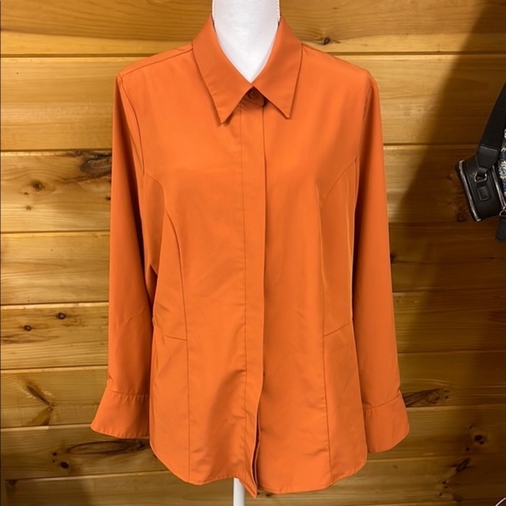 ‼️‼️ SALE Lane Bryant Orange Button Down Shirt